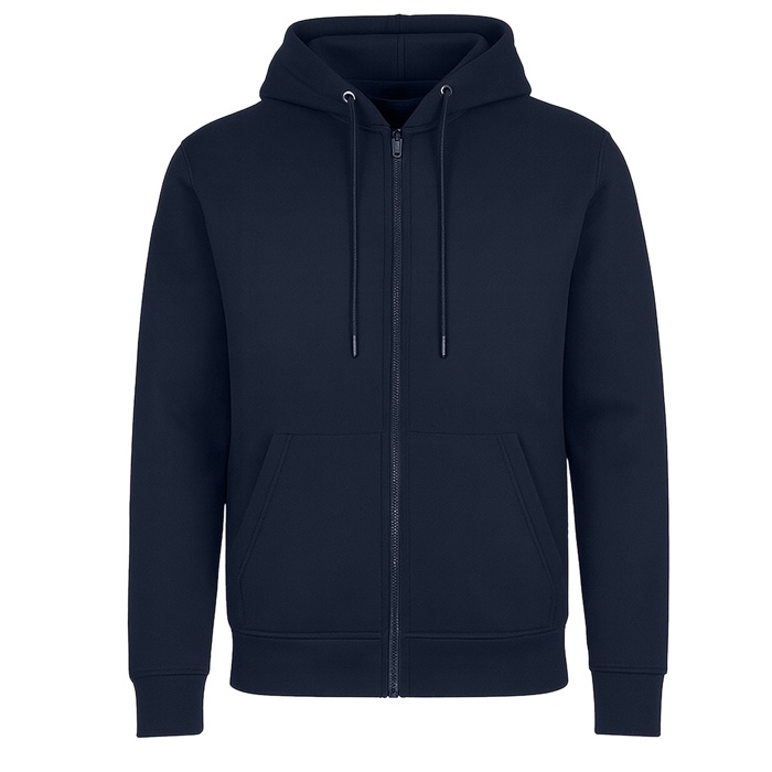 Men’s Fleece-Lined Full-Zip Hoodie (S-3XL)